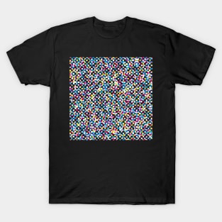 Colorful abstract dot pattern T-Shirt
